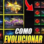 Cómo evolucionar armas en Free Fire